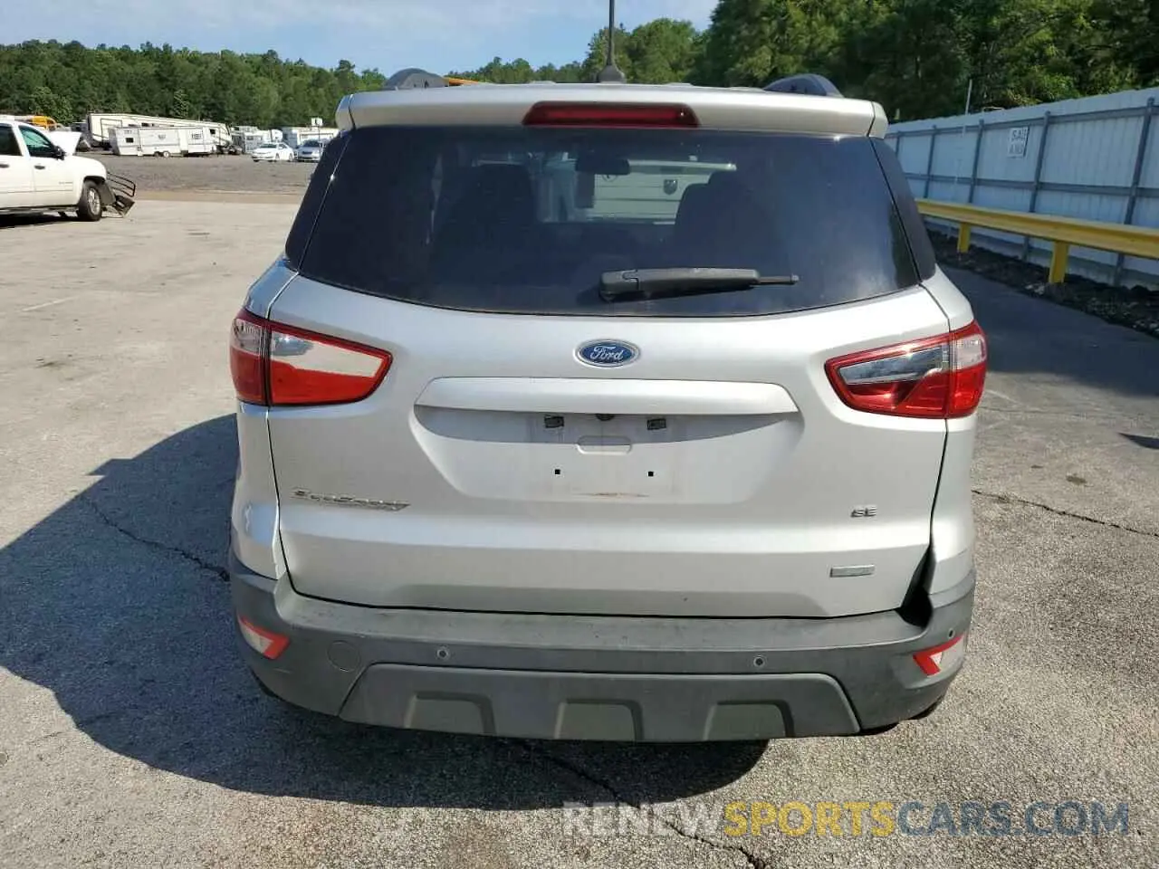 6 fotografías del automóvil dañado MAJ3S2GE2KC308248 FORD ECOSPORT 2019