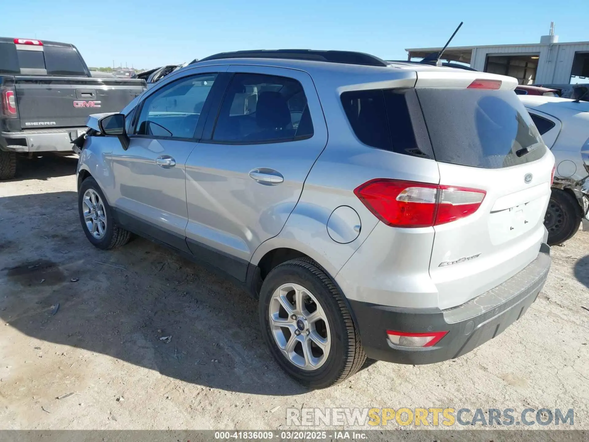 3 fotografías del automóvil dañado MAJ3S2GE3KC269072 FORD ECOSPORT 2019