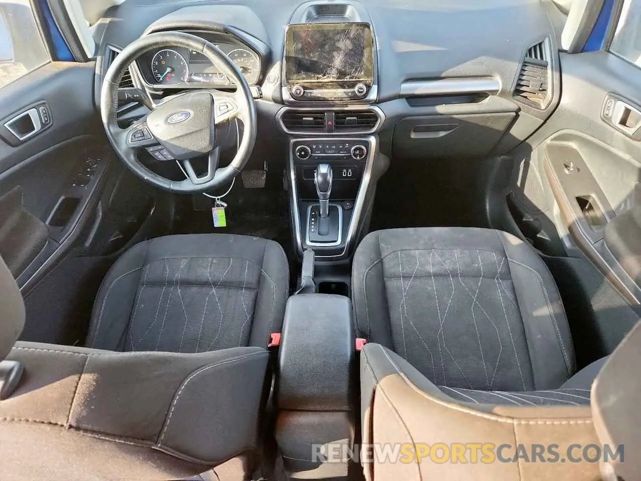 8 fotografías del automóvil dañado MAJ3S2GE3KC280525 FORD ECOSPORT 2019