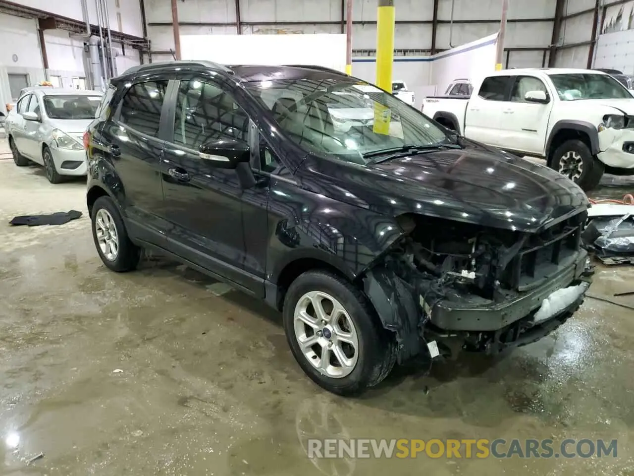 4 fotografías del automóvil dañado MAJ3S2GE3KC294120 FORD ECOSPORT 2019