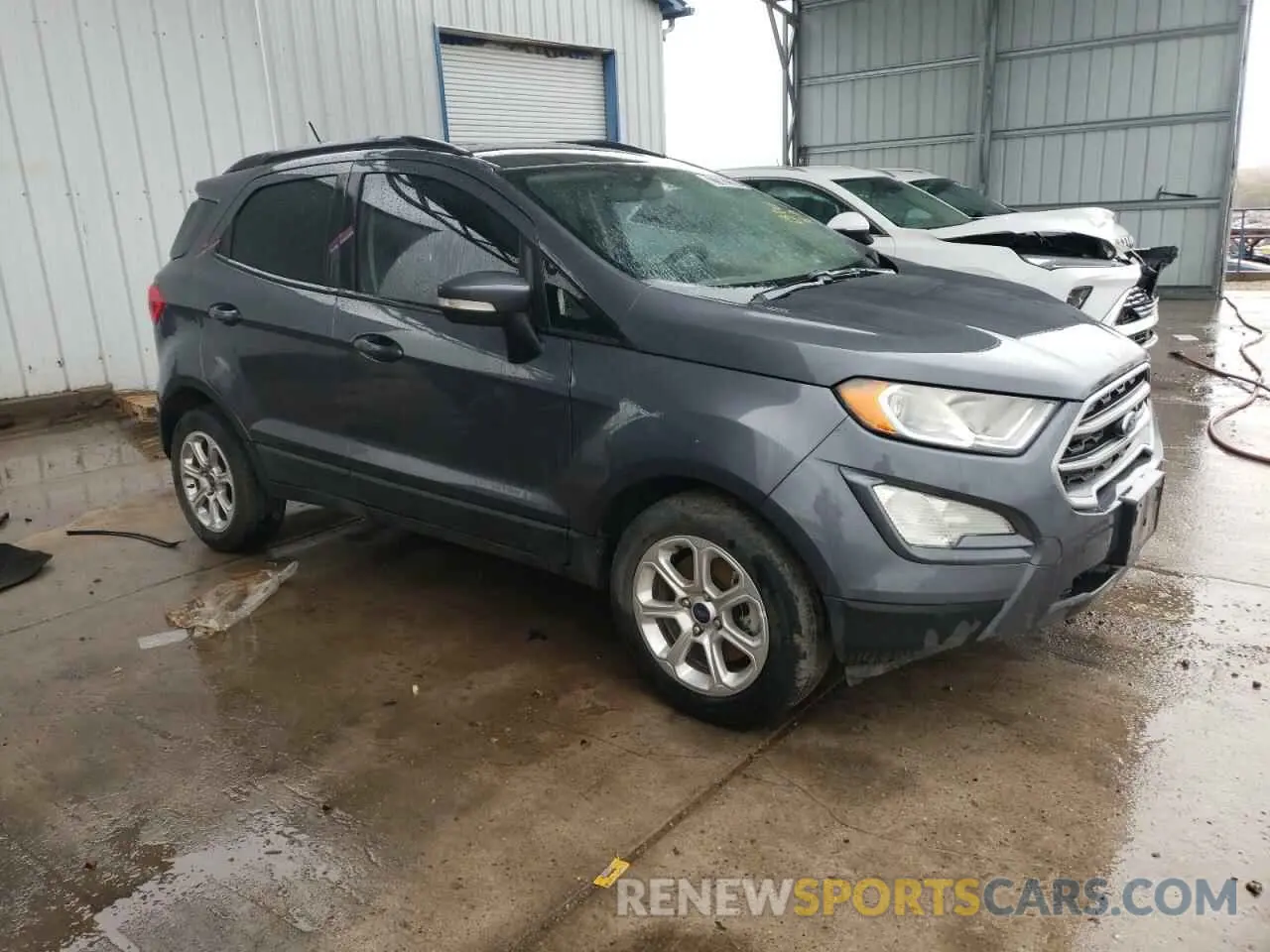 4 fotografías del automóvil dañado MAJ3S2GE3KC304256 FORD ECOSPORT 2019
