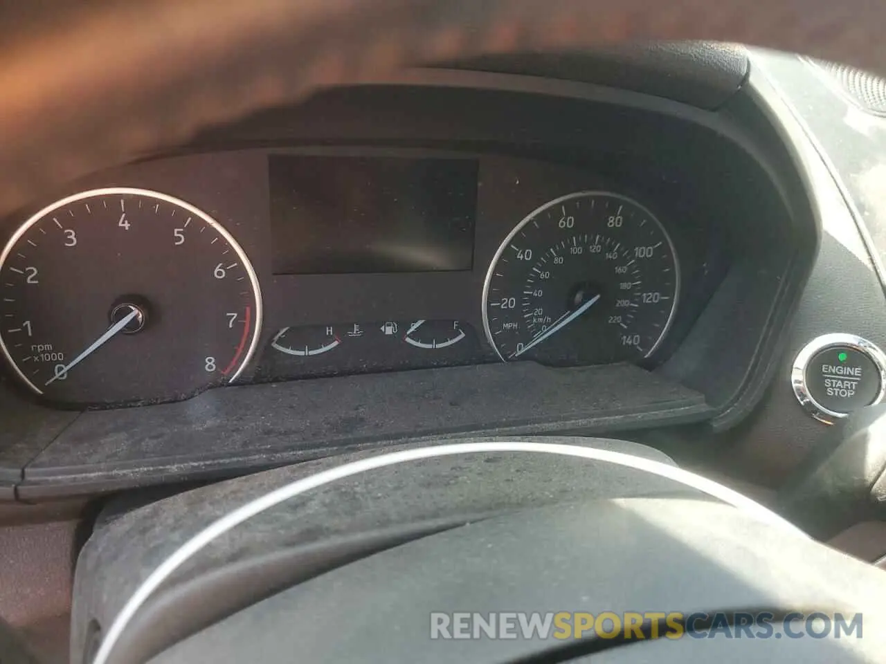 9 fotografías del automóvil dañado MAJ3S2GE3KC304256 FORD ECOSPORT 2019