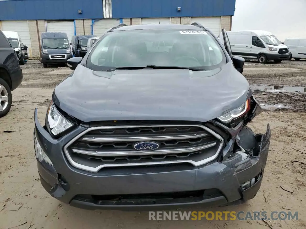 5 fotografías del automóvil dañado MAJ3S2GE4KC271607 FORD ECOSPORT 2019