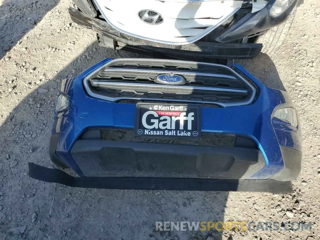 12 fotografías del automóvil dañado MAJ3S2GE4KC285605 FORD ECOSPORT 2019