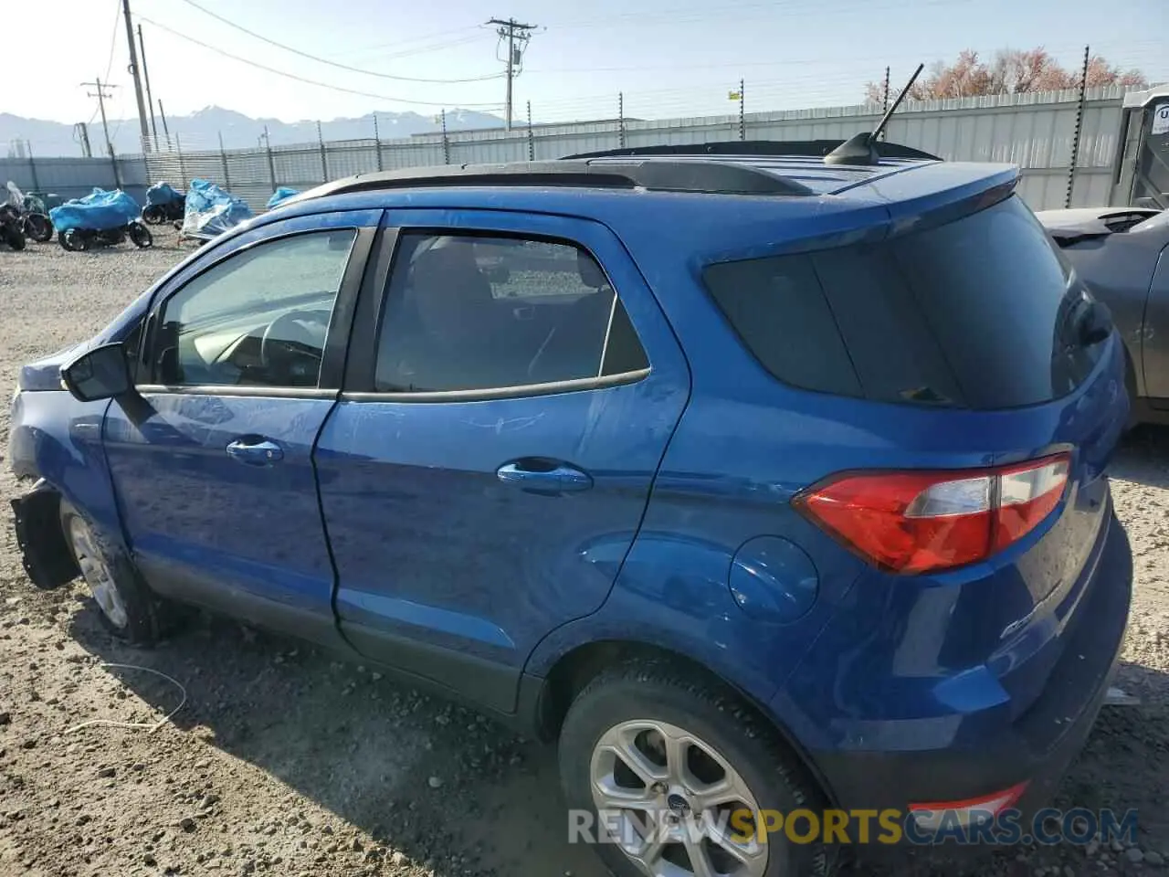 2 fotografías del automóvil dañado MAJ3S2GE4KC285605 FORD ECOSPORT 2019