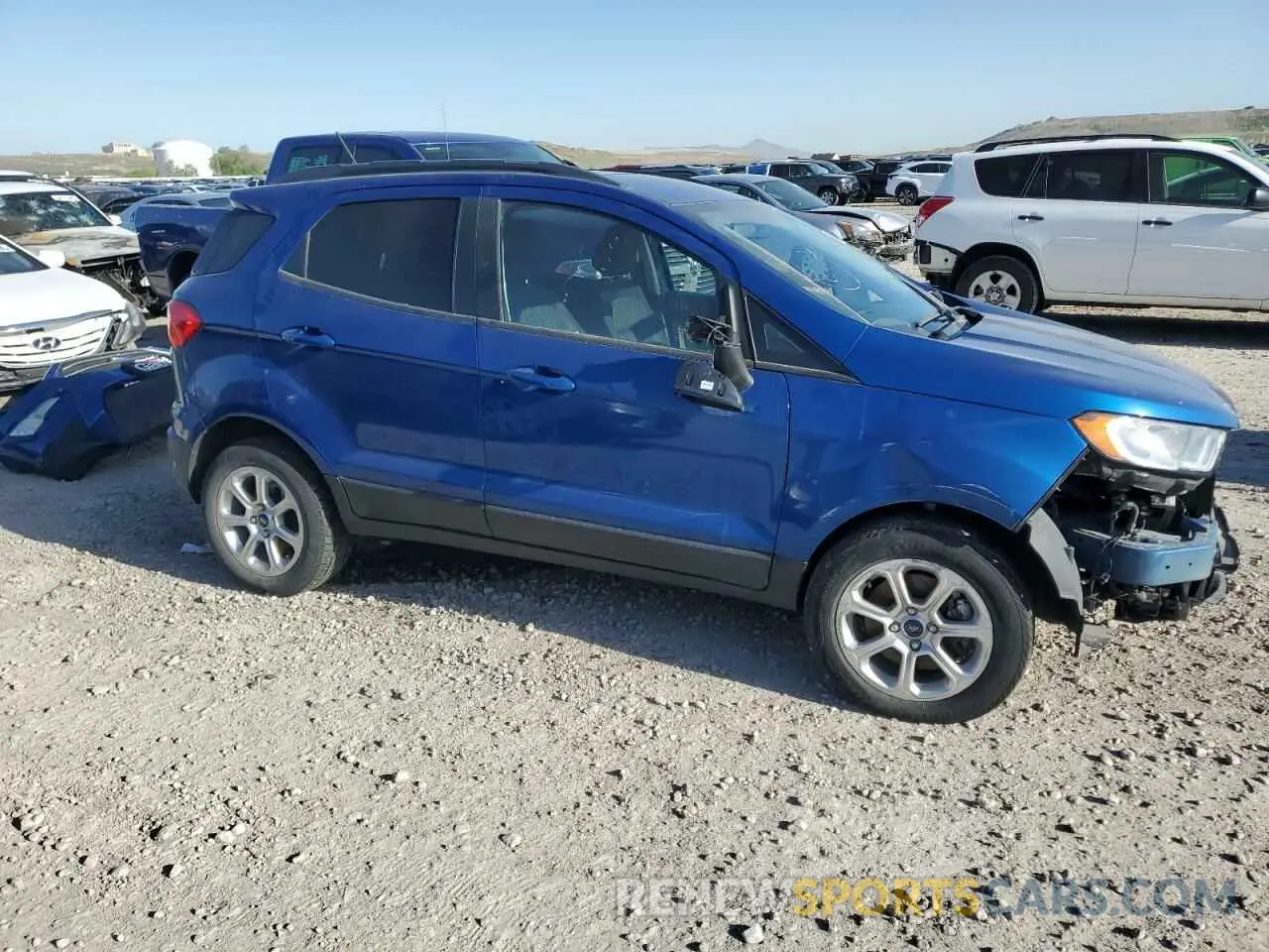 4 fotografías del automóvil dañado MAJ3S2GE4KC285605 FORD ECOSPORT 2019