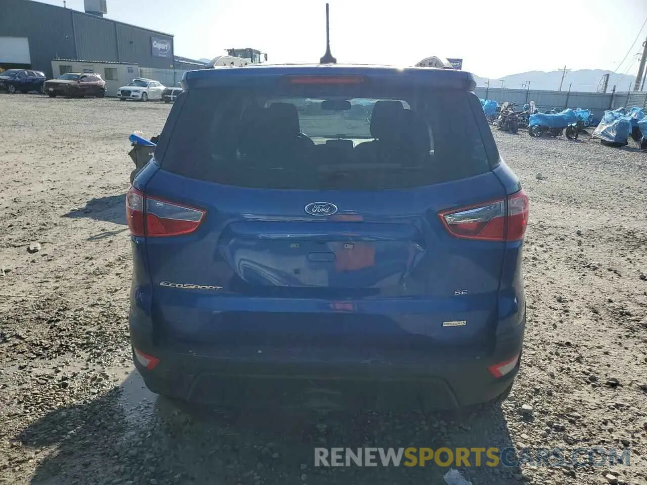 6 fotografías del automóvil dañado MAJ3S2GE4KC285605 FORD ECOSPORT 2019