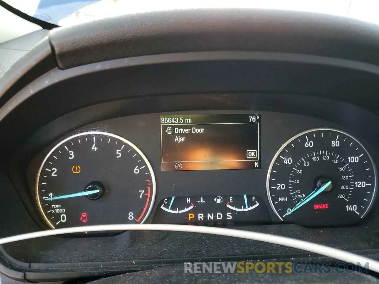 9 fotografías del automóvil dañado MAJ3S2GE4KC285605 FORD ECOSPORT 2019