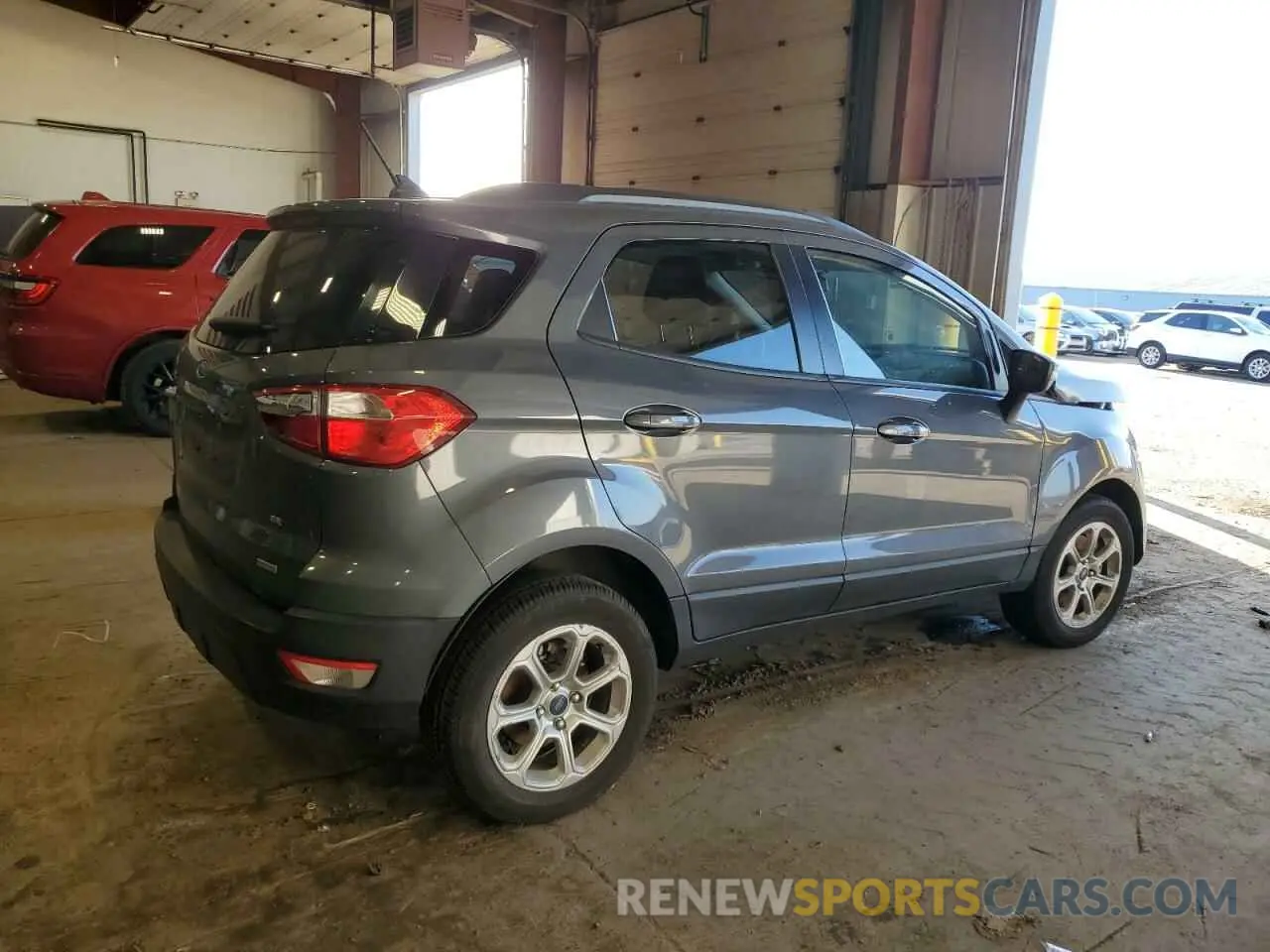 3 fotografías del automóvil dañado MAJ3S2GE5KC250555 FORD ECOSPORT 2019