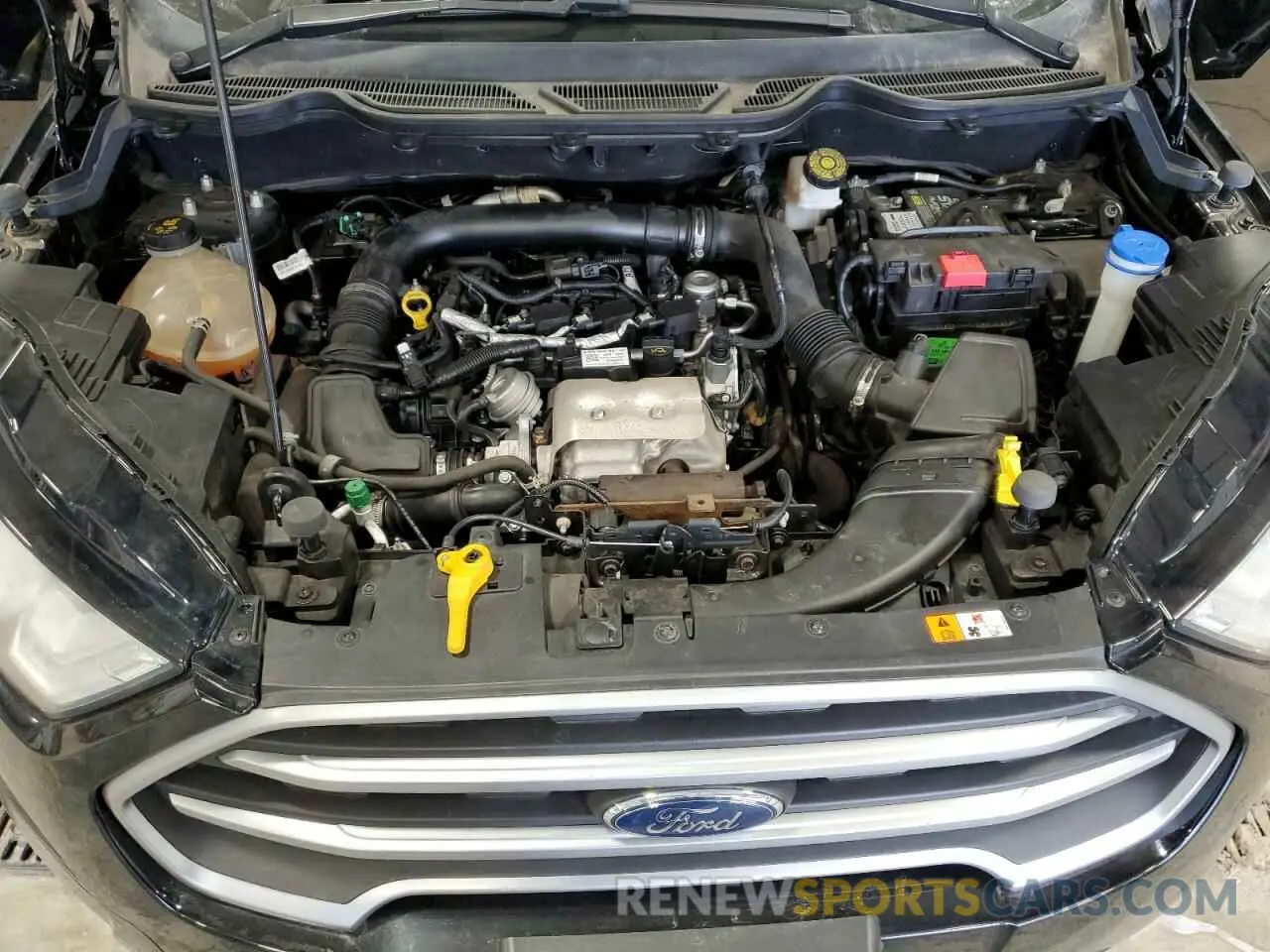 12 fotografías del automóvil dañado MAJ3S2GE5KC298203 FORD ECOSPORT 2019