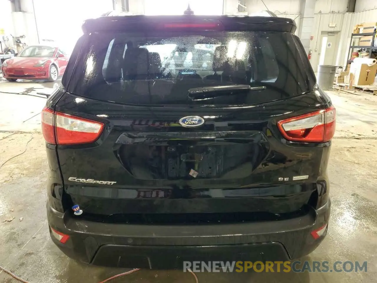 6 fotografías del automóvil dañado MAJ3S2GE5KC298203 FORD ECOSPORT 2019