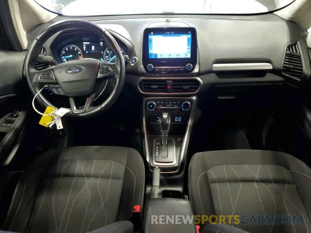 8 fotografías del automóvil dañado MAJ3S2GE5KC298203 FORD ECOSPORT 2019