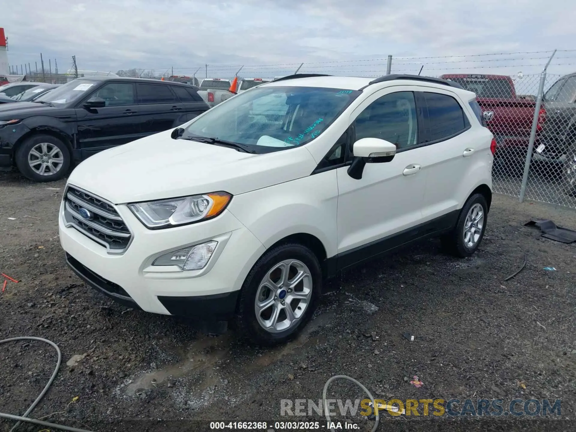 2 fotografías del automóvil dañado MAJ3S2GE5KC303920 FORD ECOSPORT 2019