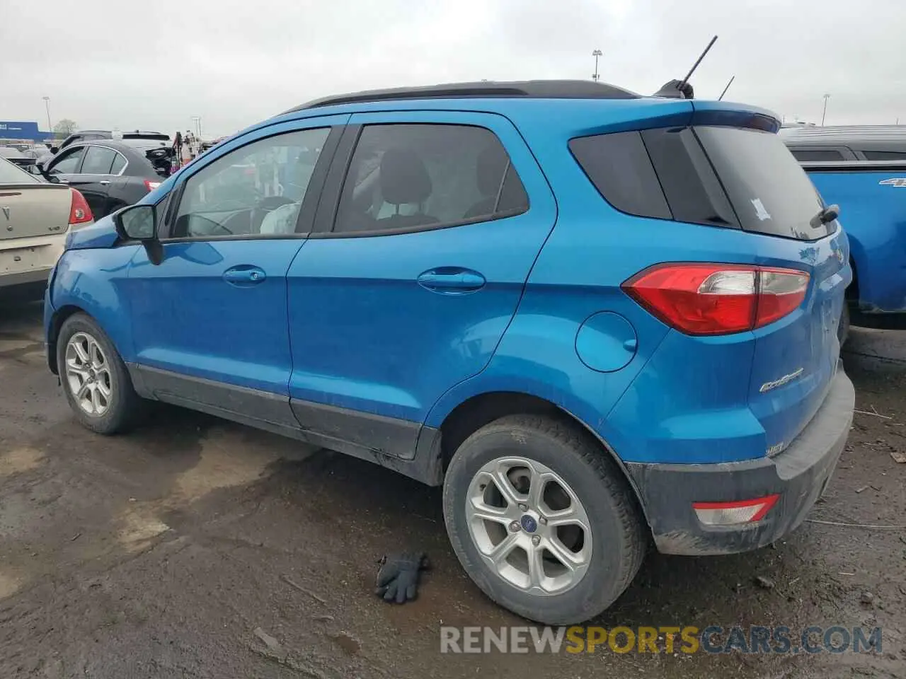 2 fotografías del automóvil dañado MAJ3S2GE6KC263556 FORD ECOSPORT 2019