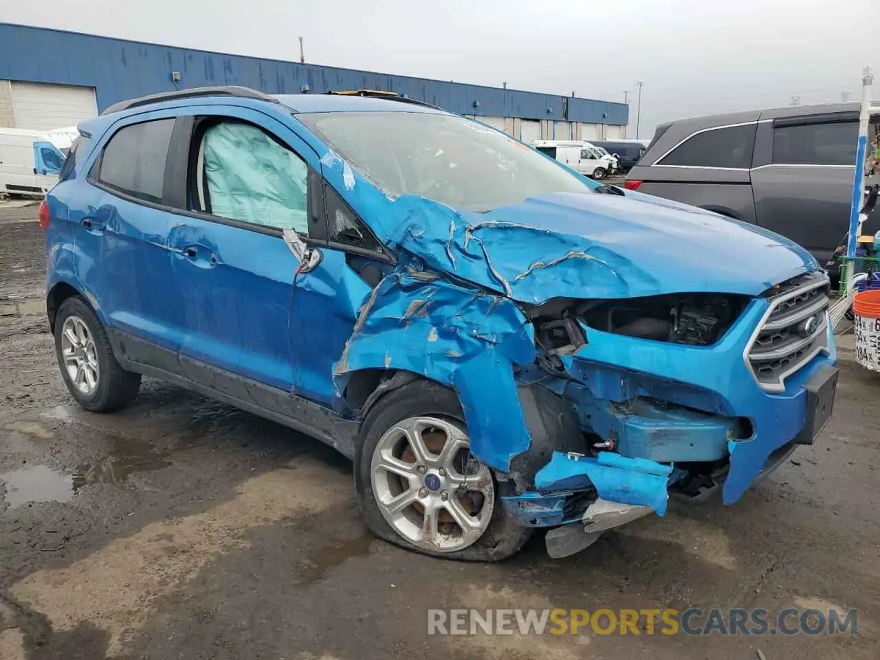 4 fotografías del automóvil dañado MAJ3S2GE6KC263556 FORD ECOSPORT 2019
