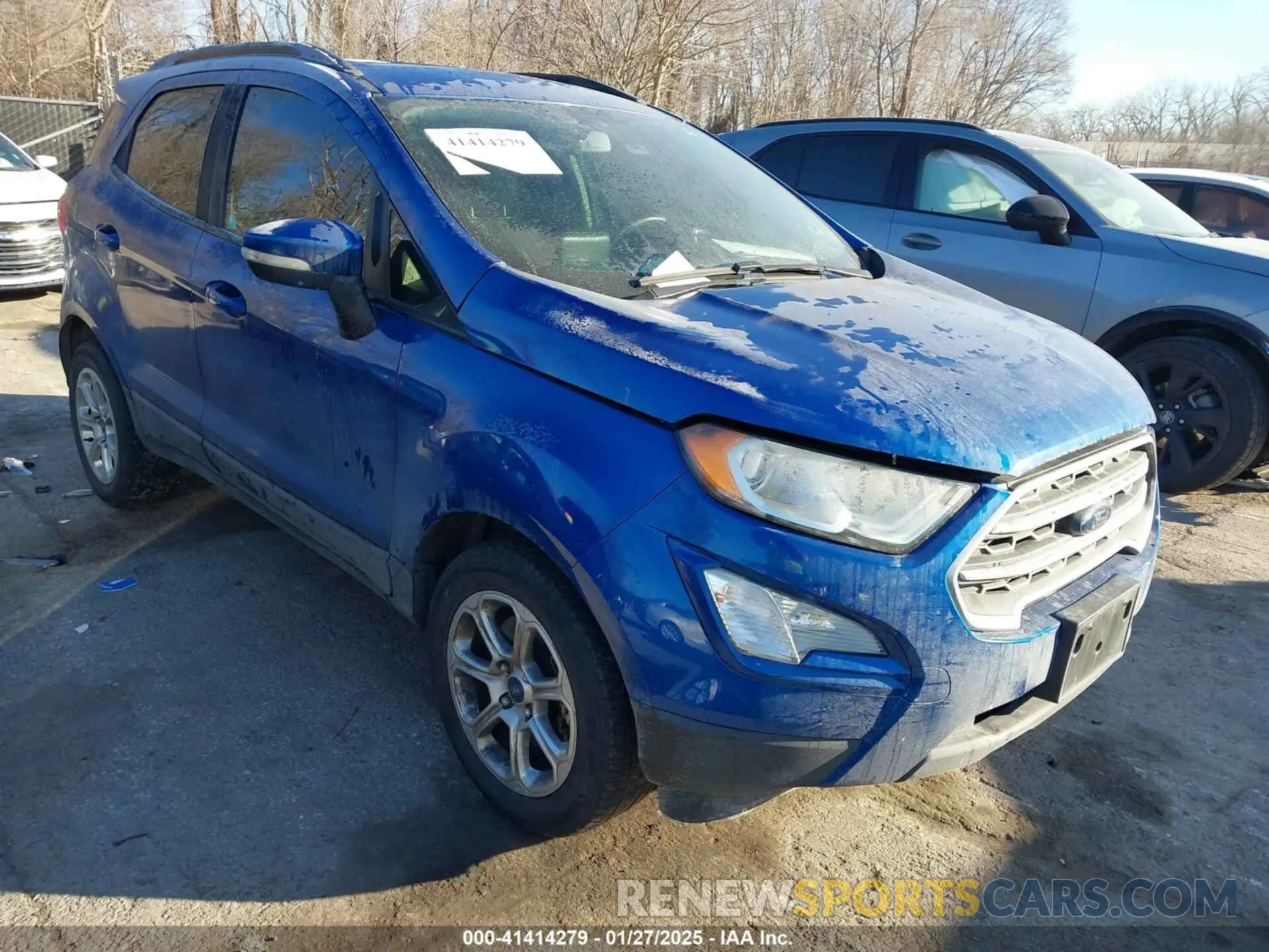 1 fotografías del automóvil dañado MAJ3S2GE6KC274119 FORD ECOSPORT 2019