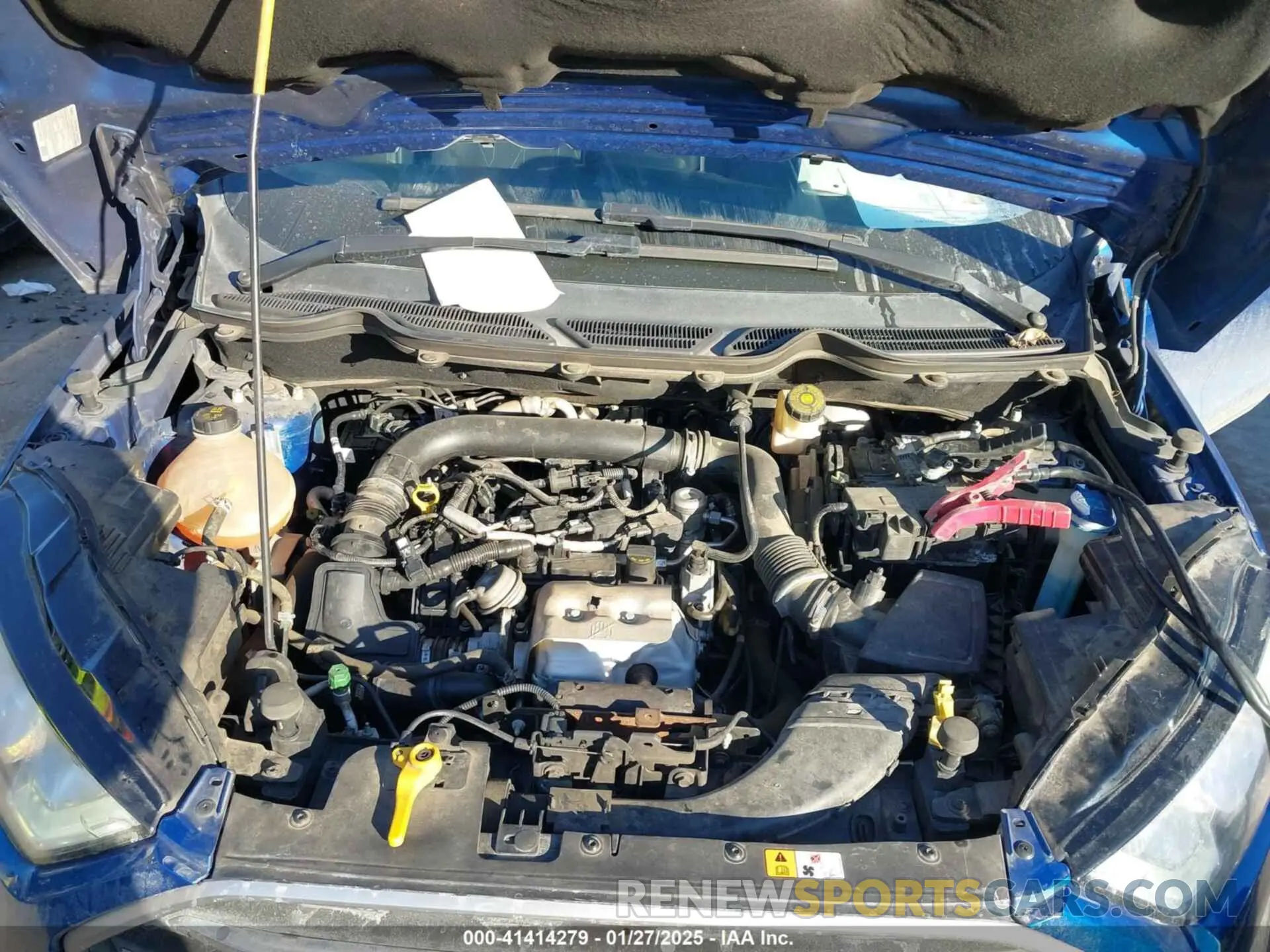 10 fotografías del automóvil dañado MAJ3S2GE6KC274119 FORD ECOSPORT 2019