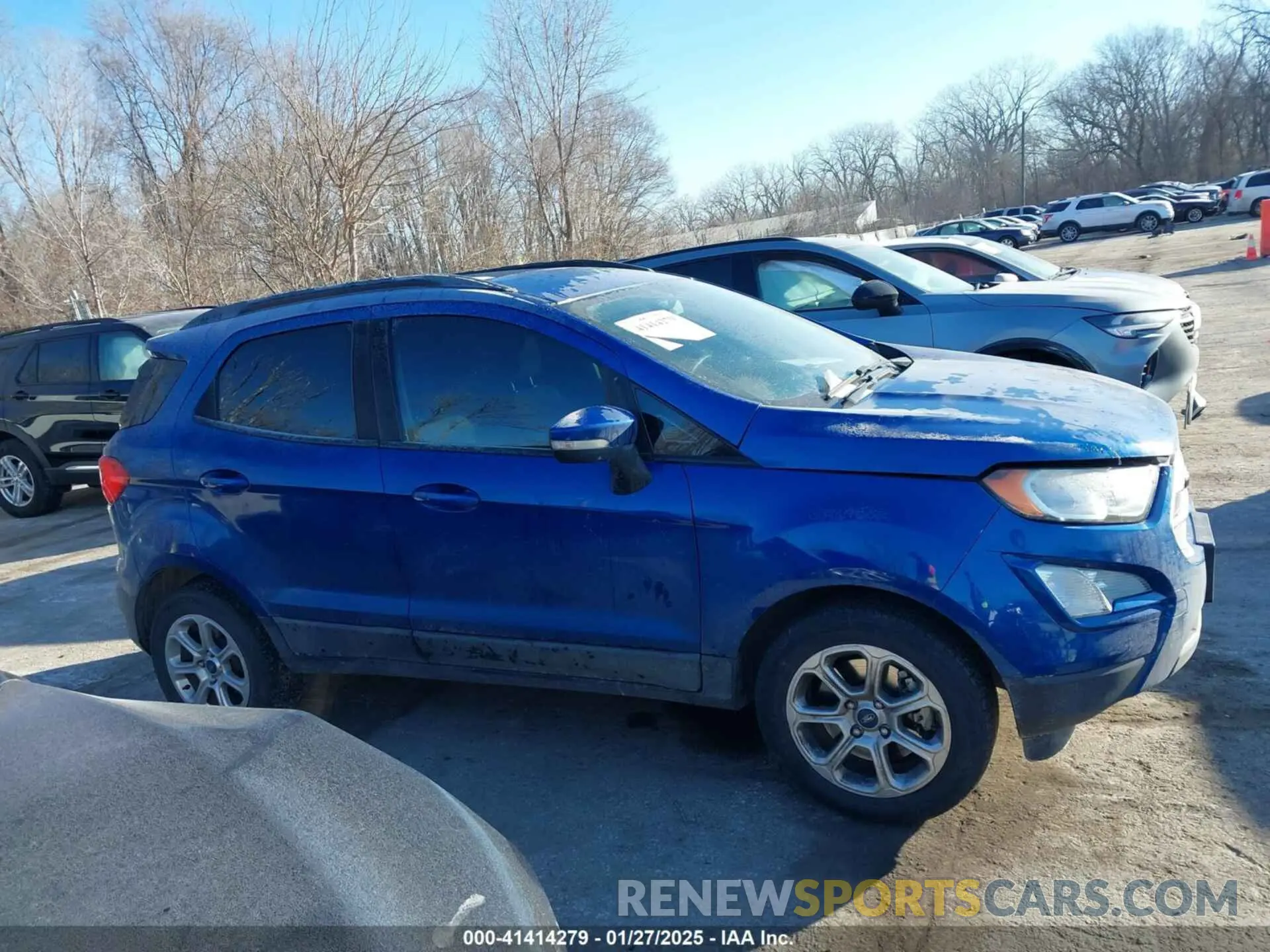 13 fotografías del automóvil dañado MAJ3S2GE6KC274119 FORD ECOSPORT 2019