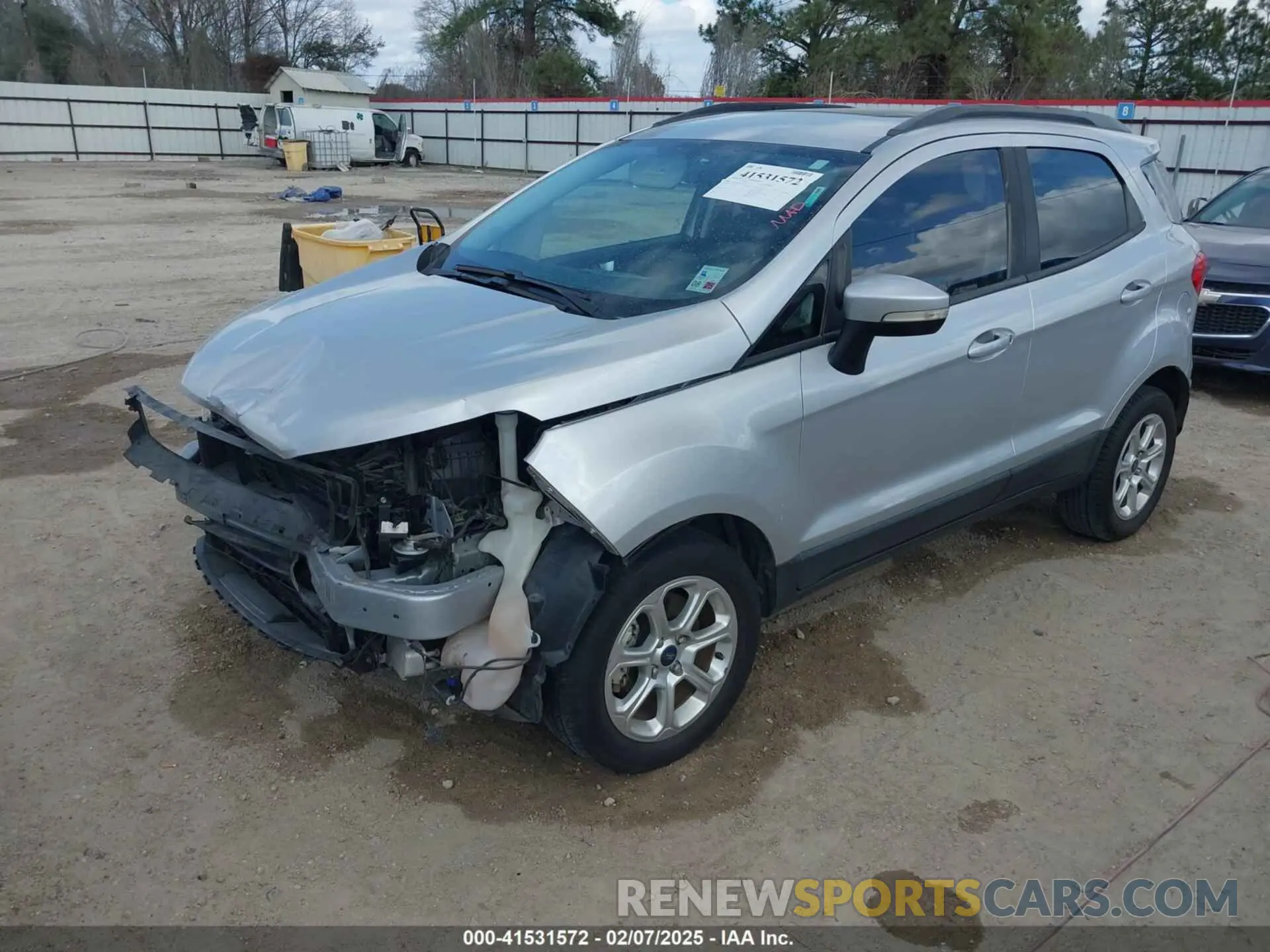 2 fotografías del automóvil dañado MAJ3S2GE7KC256969 FORD ECOSPORT 2019