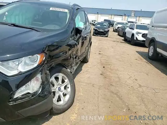 13 fotografías del automóvil dañado MAJ3S2GE7KC268636 FORD ECOSPORT 2019