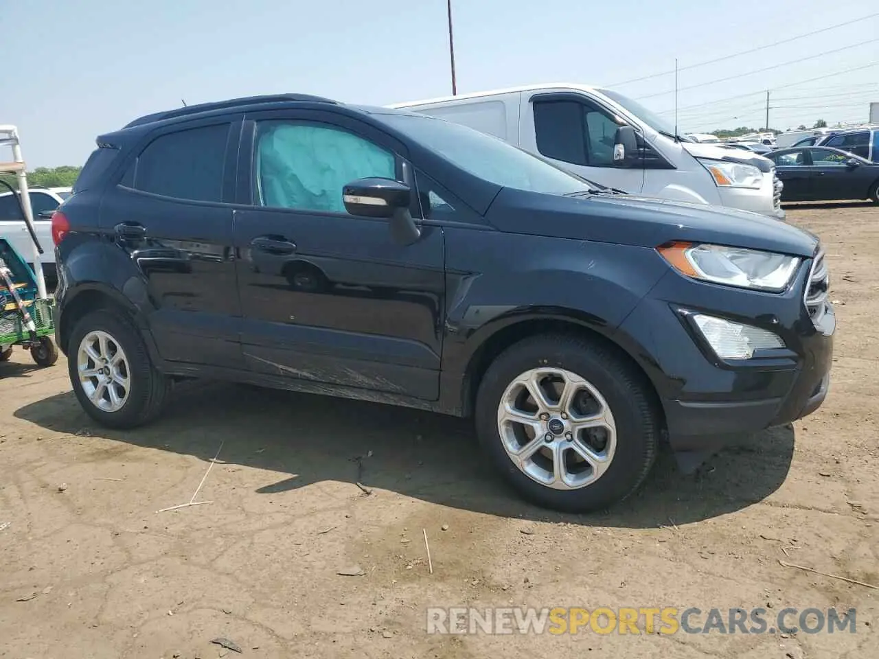 4 fotografías del automóvil dañado MAJ3S2GE7KC268636 FORD ECOSPORT 2019