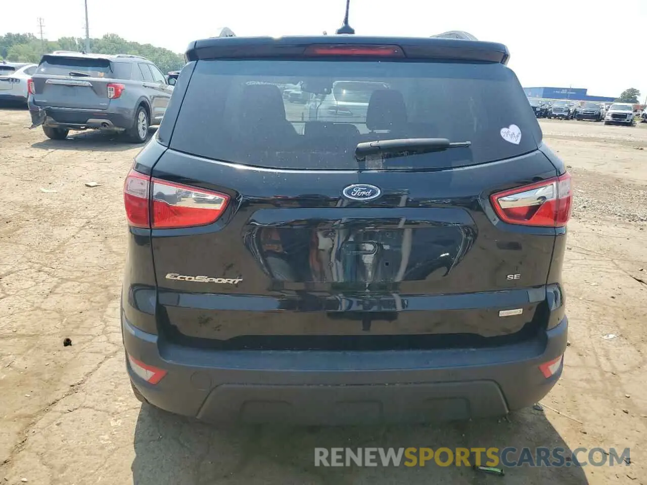 6 fotografías del automóvil dañado MAJ3S2GE7KC268636 FORD ECOSPORT 2019