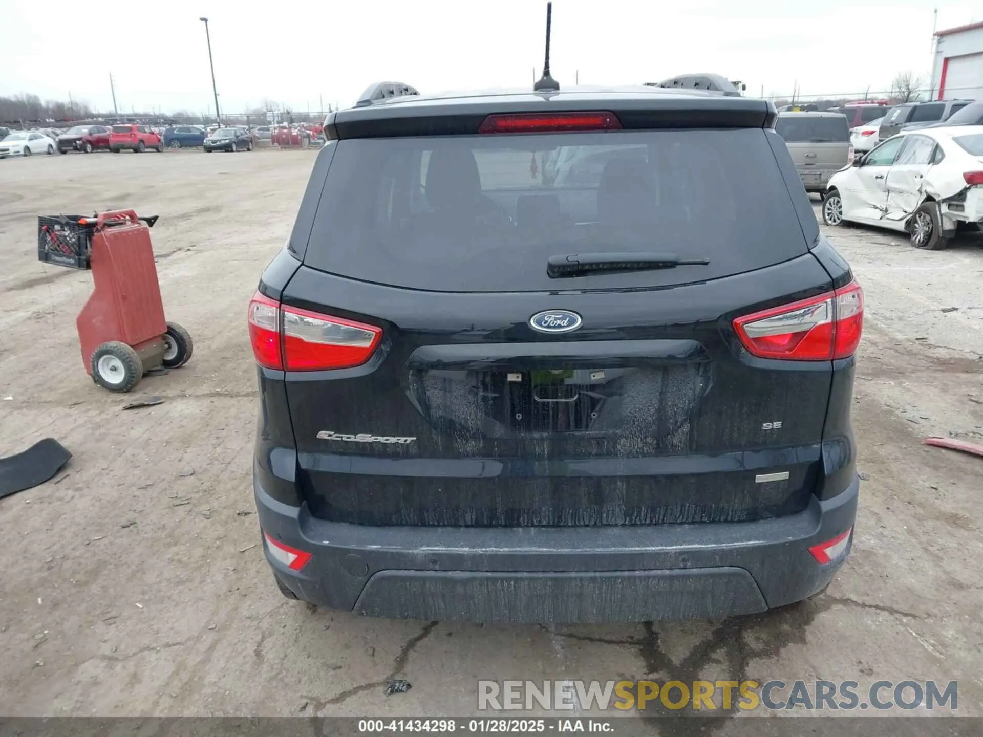 16 fotografías del automóvil dañado MAJ3S2GE7KC271701 FORD ECOSPORT 2019