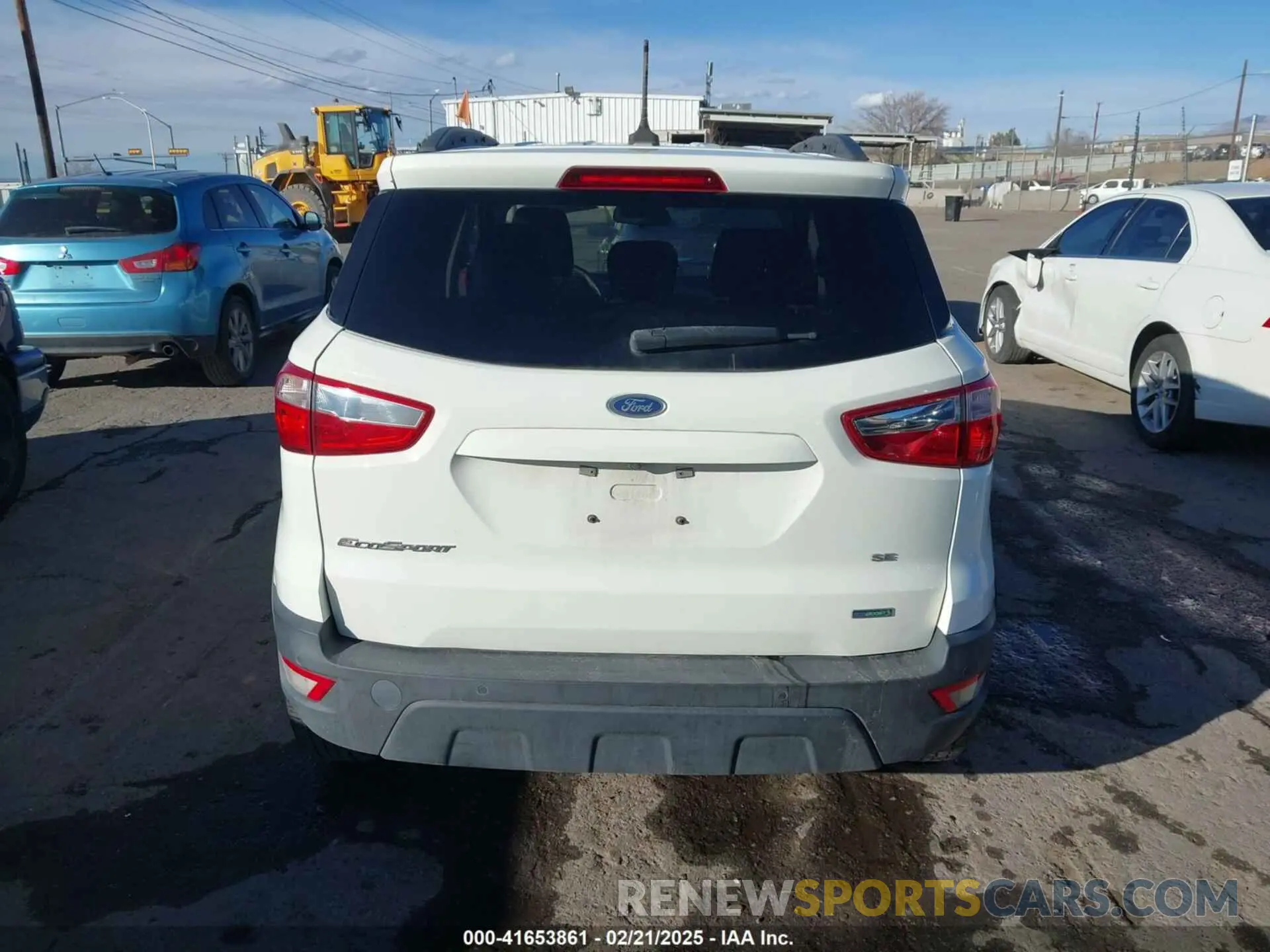 16 fotografías del automóvil dañado MAJ3S2GE7KC304339 FORD ECOSPORT 2019