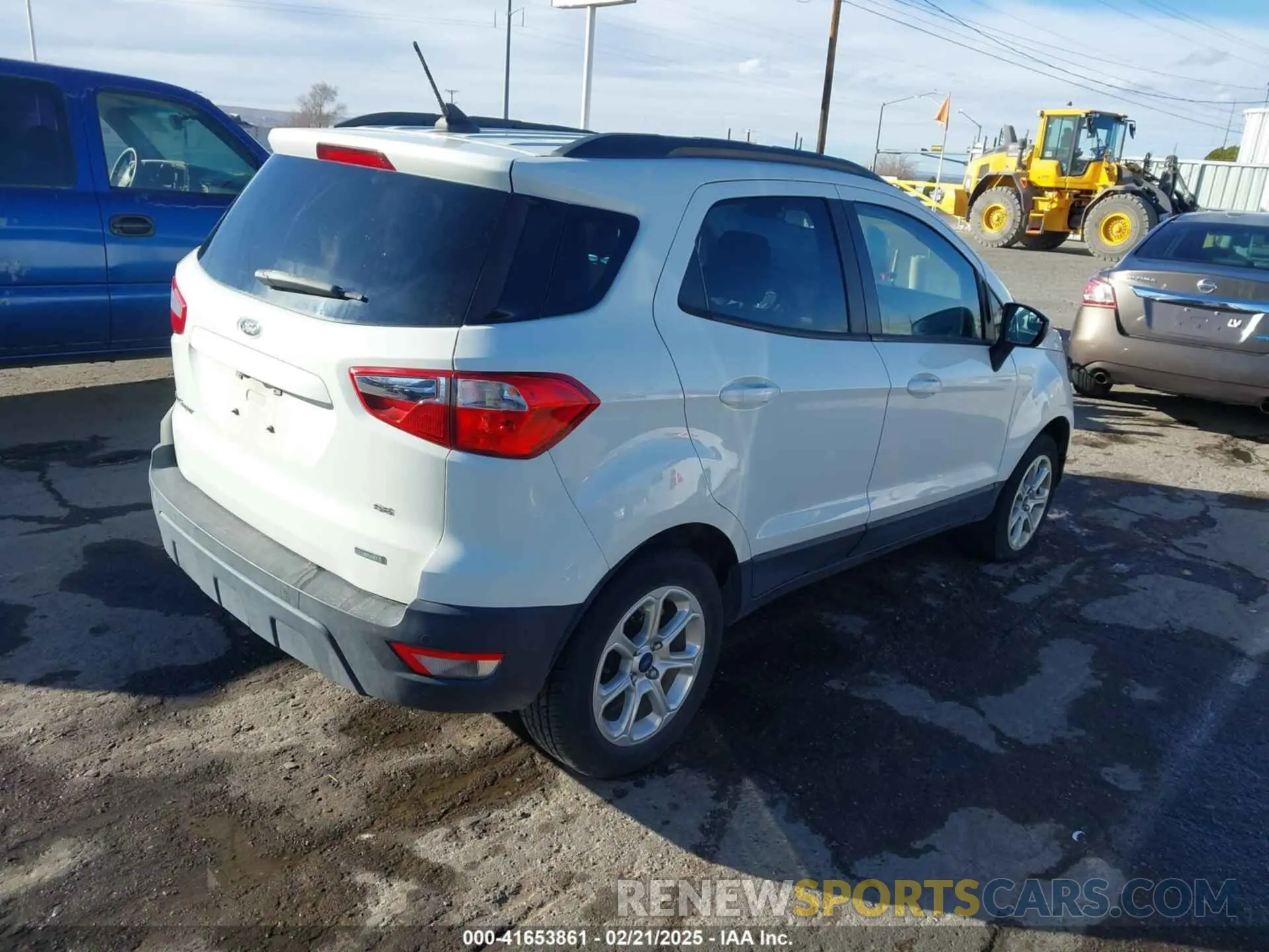 4 fotografías del automóvil dañado MAJ3S2GE7KC304339 FORD ECOSPORT 2019