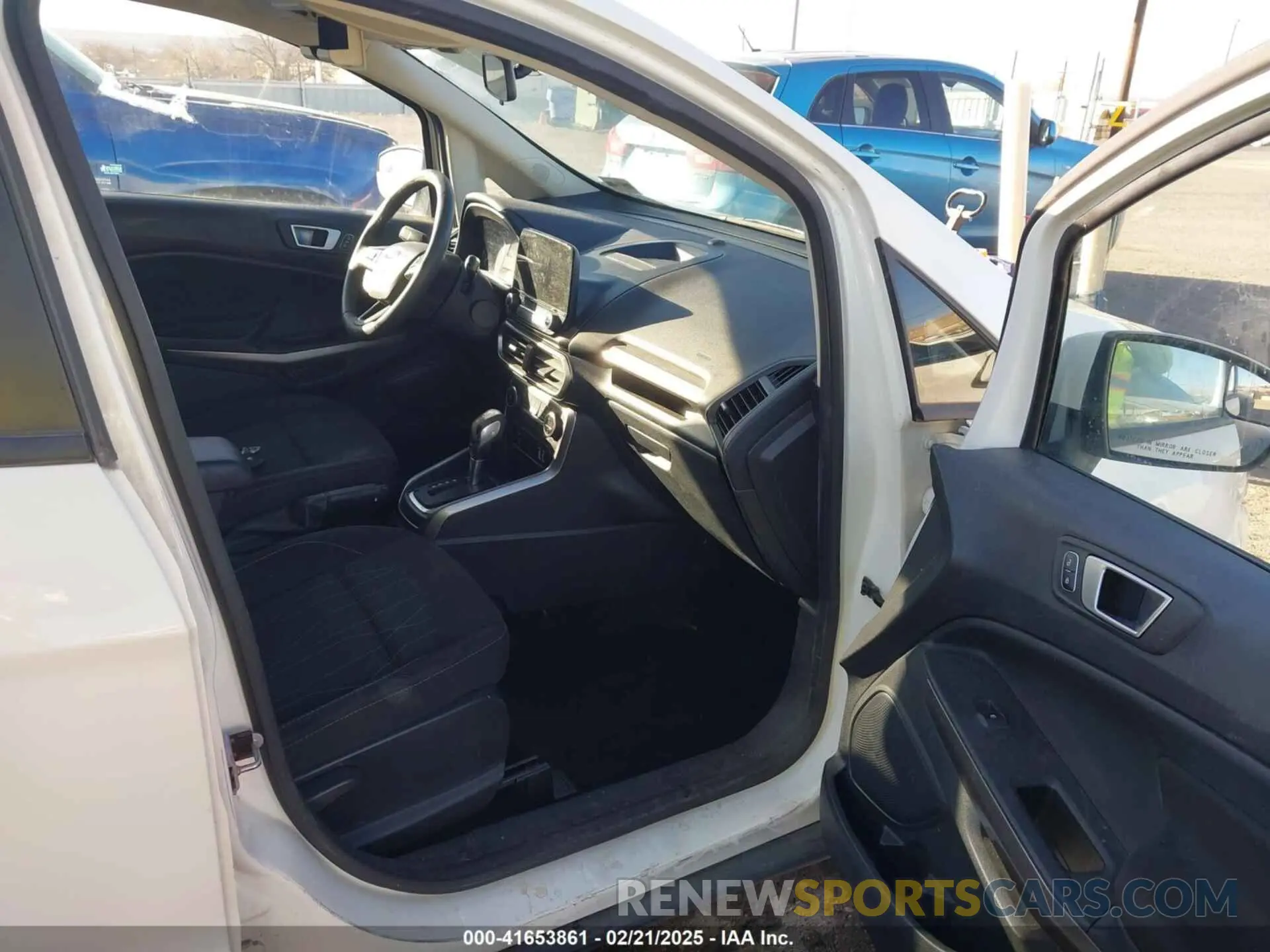 5 fotografías del automóvil dañado MAJ3S2GE7KC304339 FORD ECOSPORT 2019