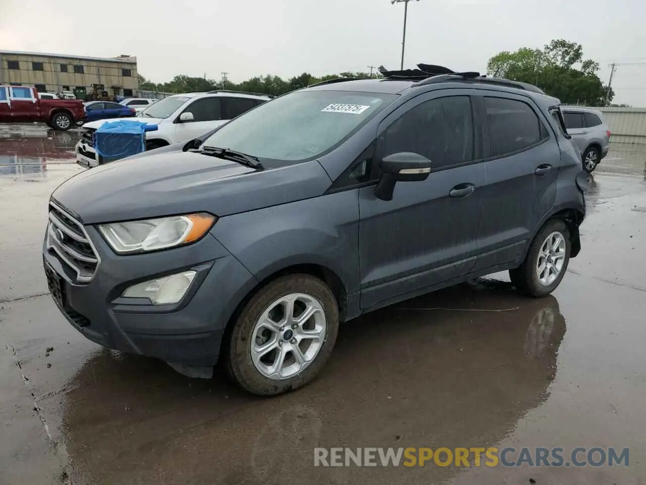 1 fotografías del automóvil dañado MAJ3S2GE8KC254132 FORD ECOSPORT 2019