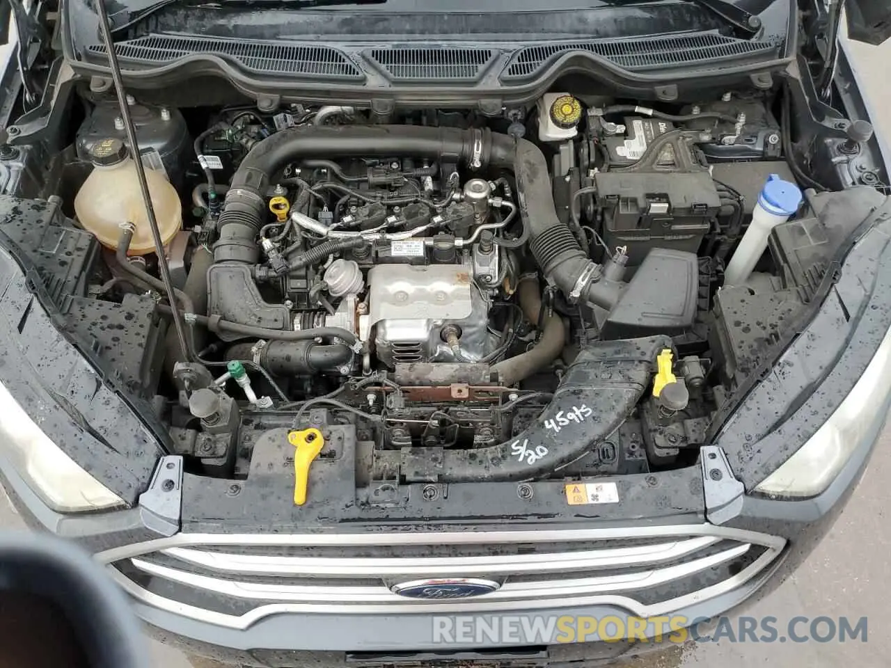 12 fotografías del automóvil dañado MAJ3S2GE8KC254132 FORD ECOSPORT 2019