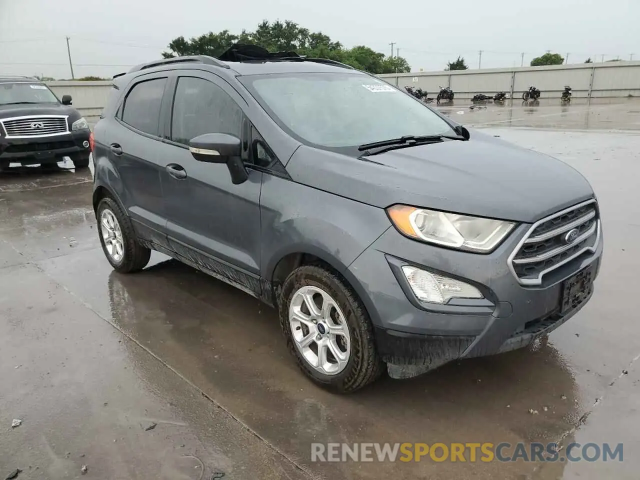 4 fotografías del automóvil dañado MAJ3S2GE8KC254132 FORD ECOSPORT 2019