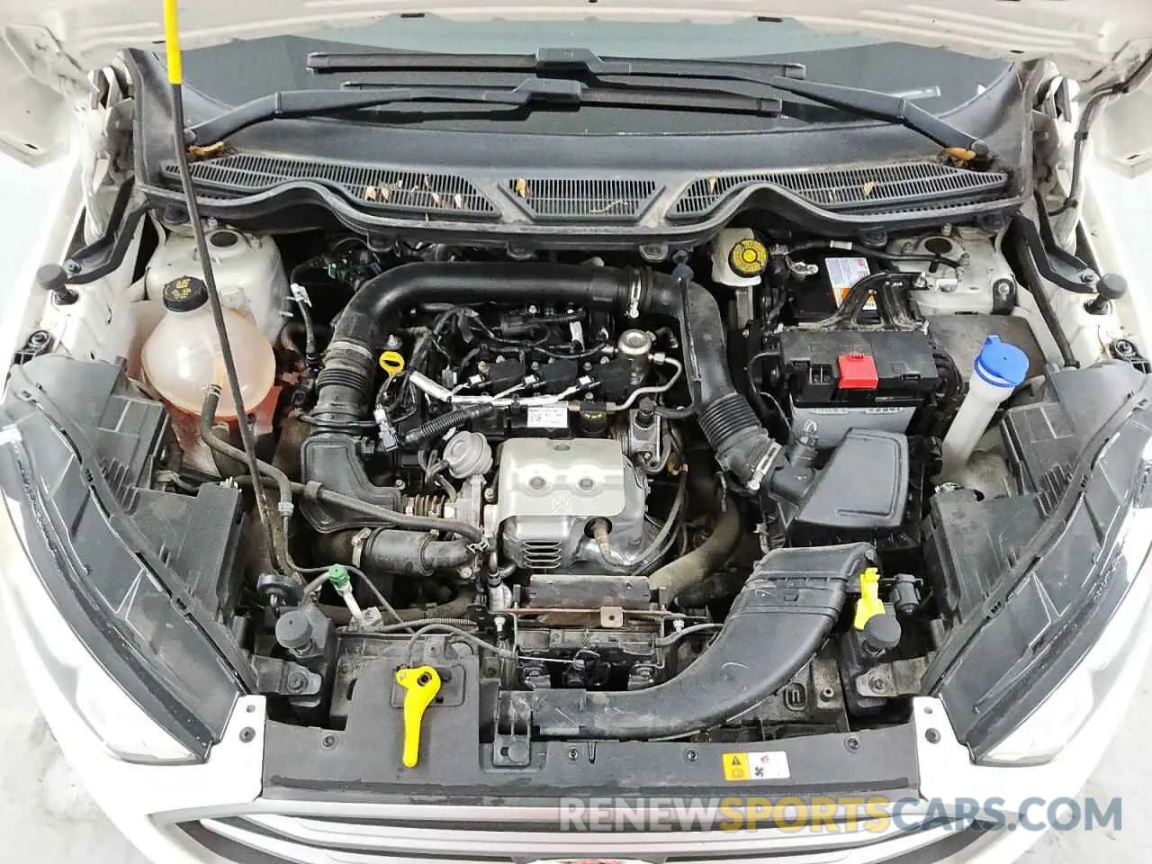 12 fotografías del automóvil dañado MAJ3S2GE8KC283064 FORD ECOSPORT 2019
