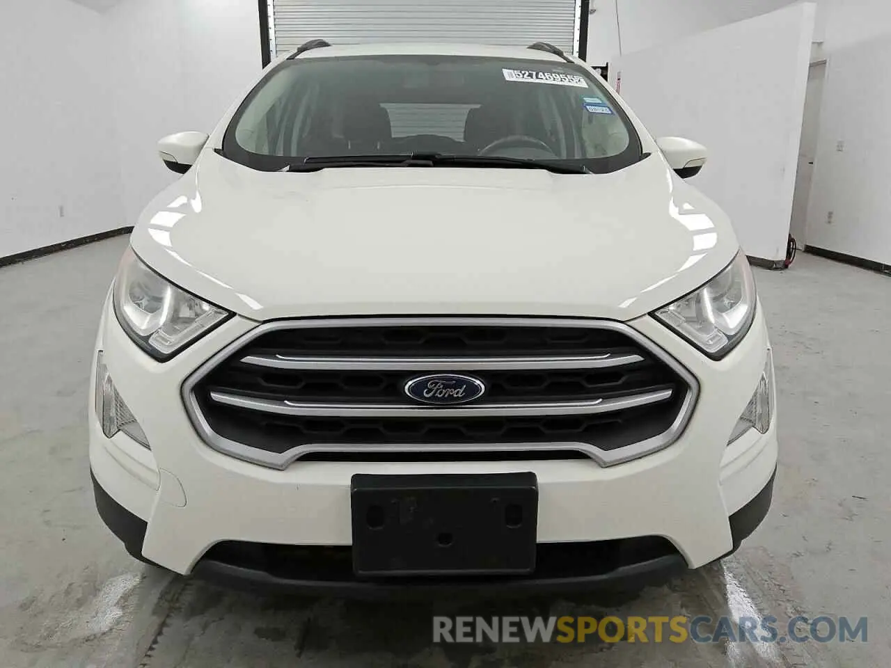 5 fotografías del automóvil dañado MAJ3S2GE8KC283064 FORD ECOSPORT 2019