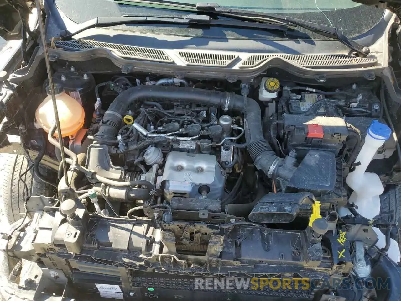 12 fotografías del automóvil dañado MAJ3S2GE9KC257783 FORD ECOSPORT 2019