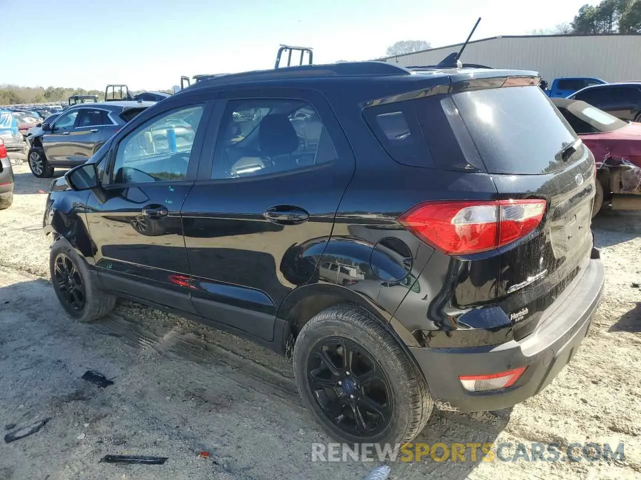 2 fotografías del automóvil dañado MAJ3S2GE9KC257783 FORD ECOSPORT 2019