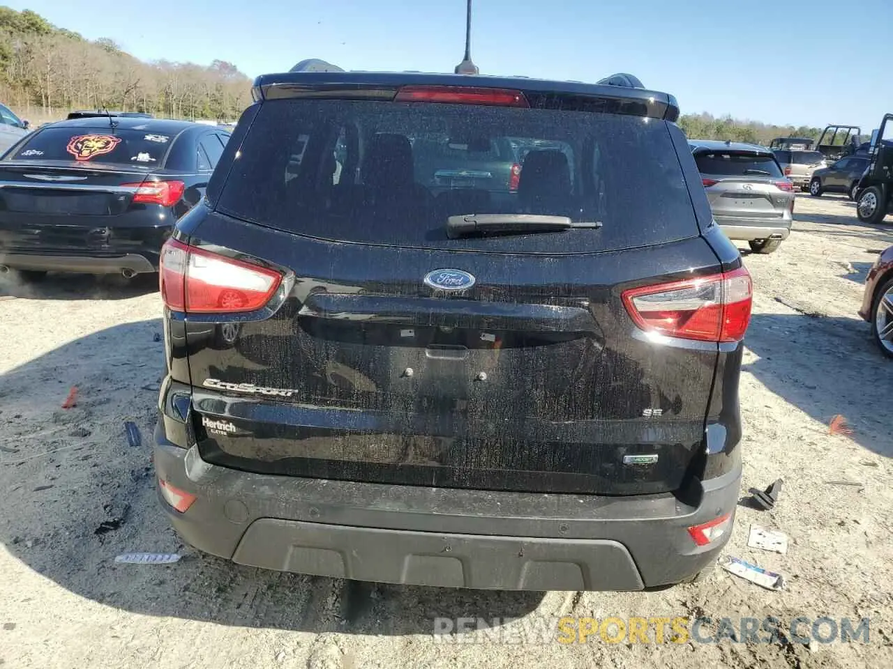 6 fotografías del automóvil dañado MAJ3S2GE9KC257783 FORD ECOSPORT 2019