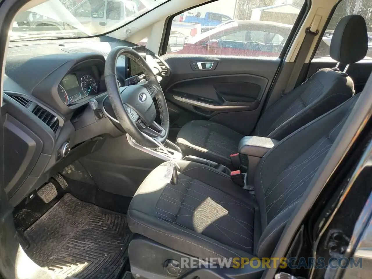 7 fotografías del automóvil dañado MAJ3S2GE9KC257783 FORD ECOSPORT 2019