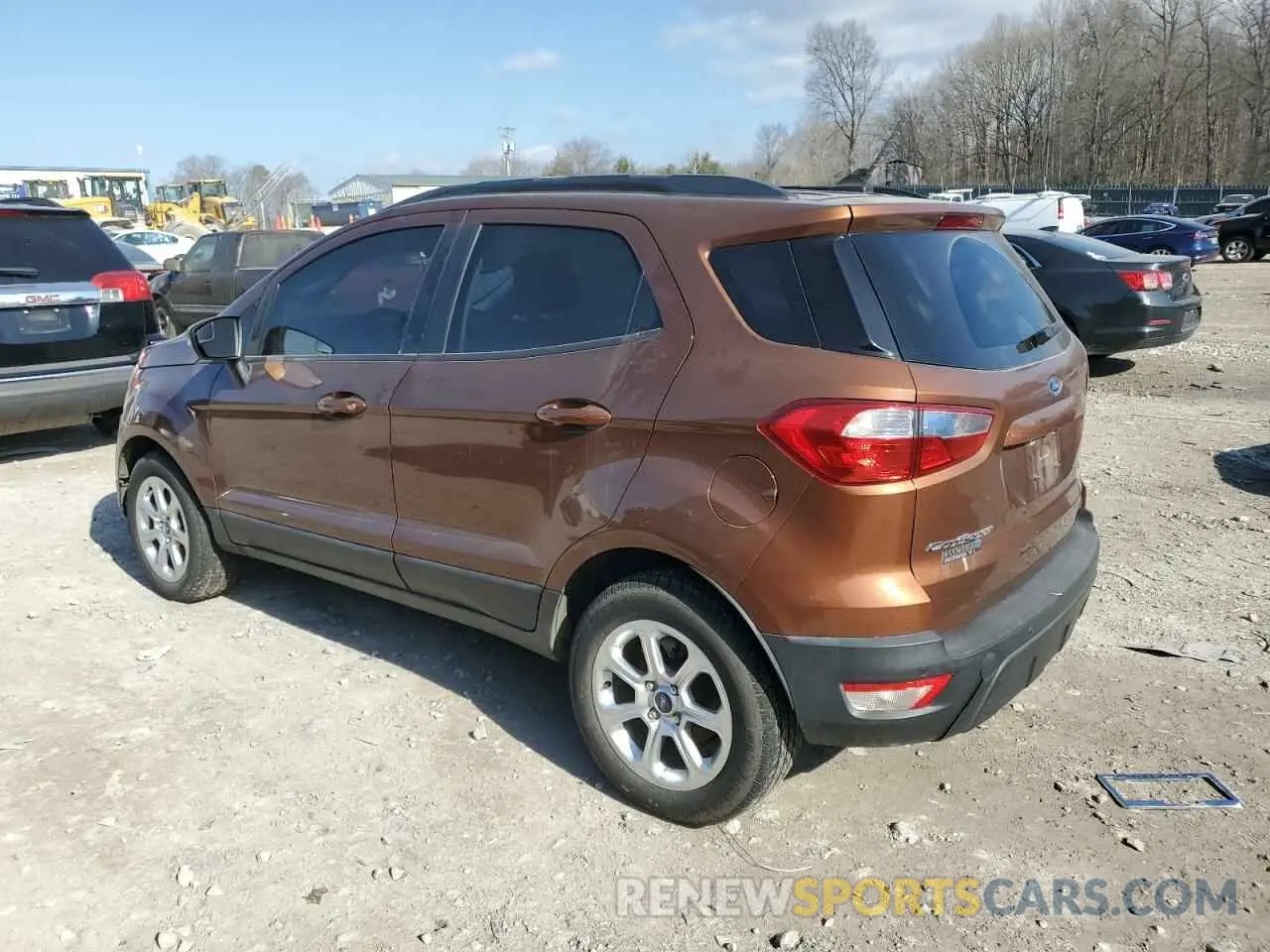 2 fotografías del automóvil dañado MAJ3S2GEXKC269571 FORD ECOSPORT 2019