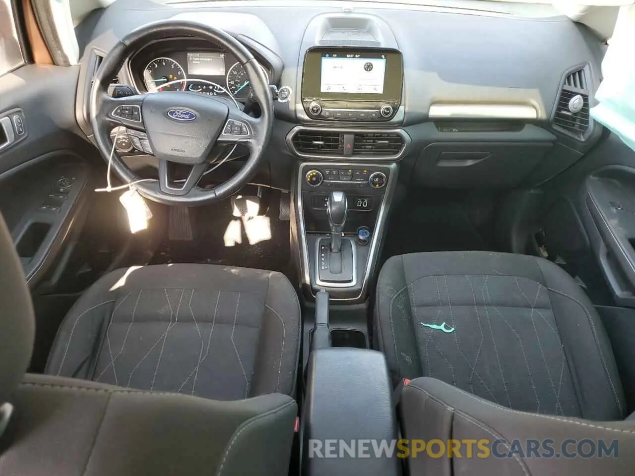 8 fotografías del automóvil dañado MAJ3S2GEXKC269571 FORD ECOSPORT 2019