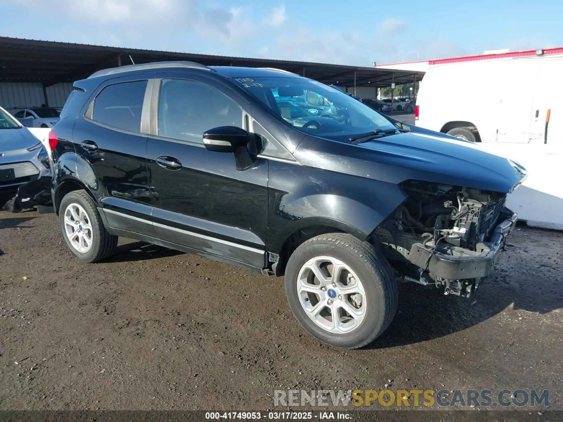 1 fotografías del automóvil dañado MAJ3S2GEXKC287231 FORD ECOSPORT 2019