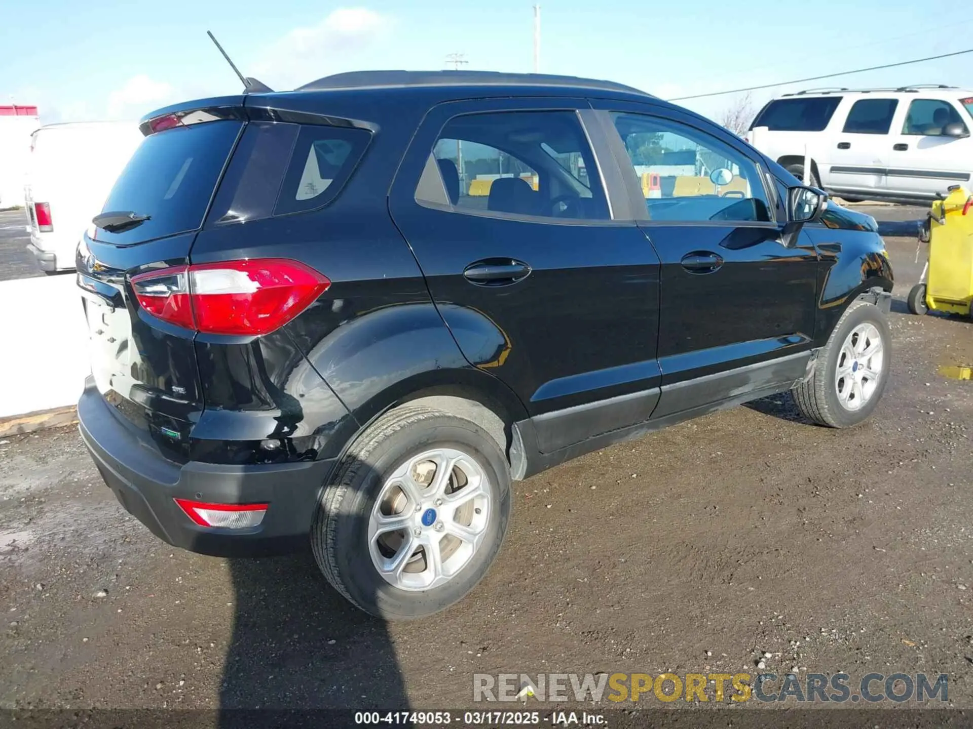 4 fotografías del automóvil dañado MAJ3S2GEXKC287231 FORD ECOSPORT 2019