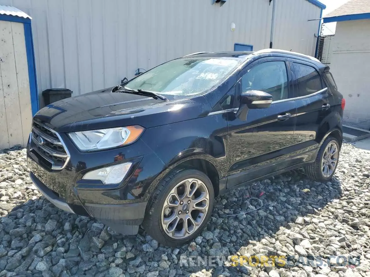 1 fotografías del automóvil dañado MAJ3S2KE1KC276349 FORD ECOSPORT 2019