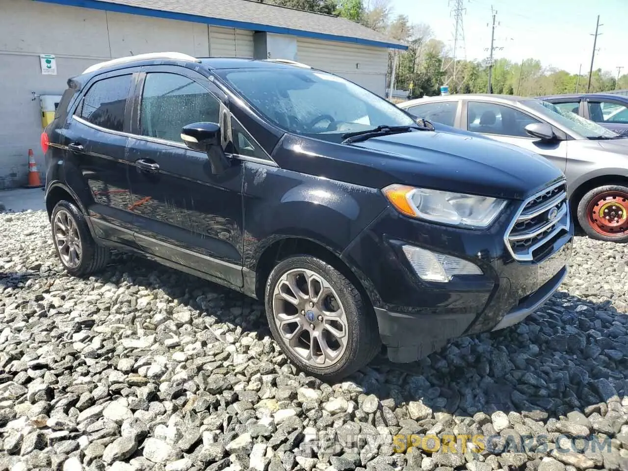 4 fotografías del automóvil dañado MAJ3S2KE1KC276349 FORD ECOSPORT 2019