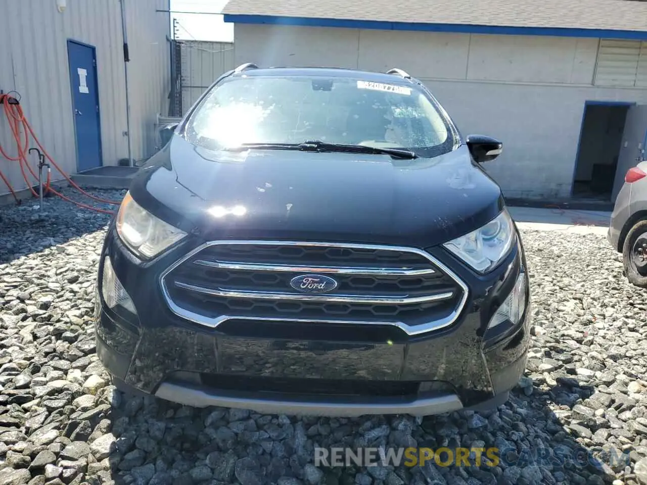 5 fotografías del automóvil dañado MAJ3S2KE1KC276349 FORD ECOSPORT 2019