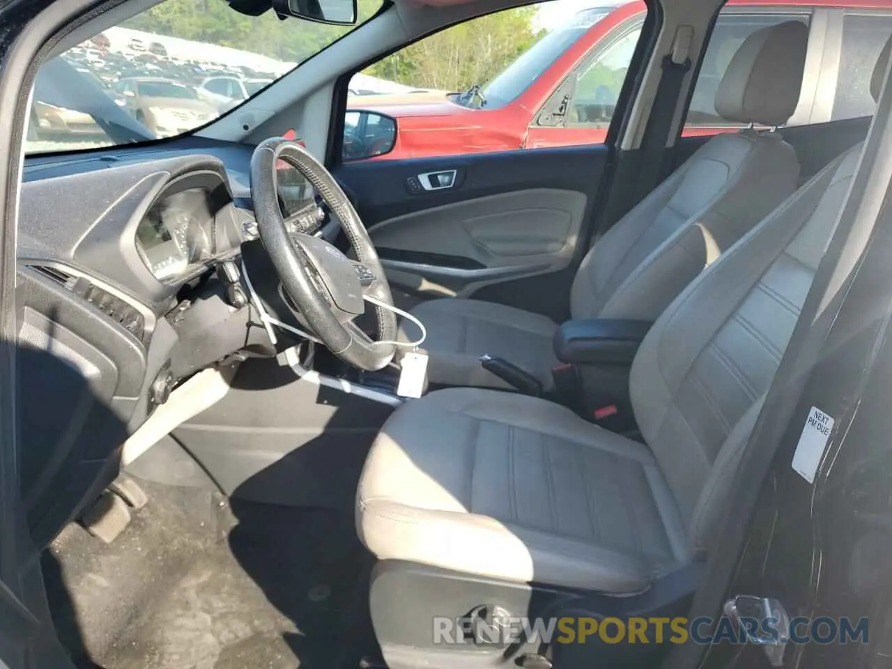 7 fotografías del automóvil dañado MAJ3S2KE1KC276349 FORD ECOSPORT 2019