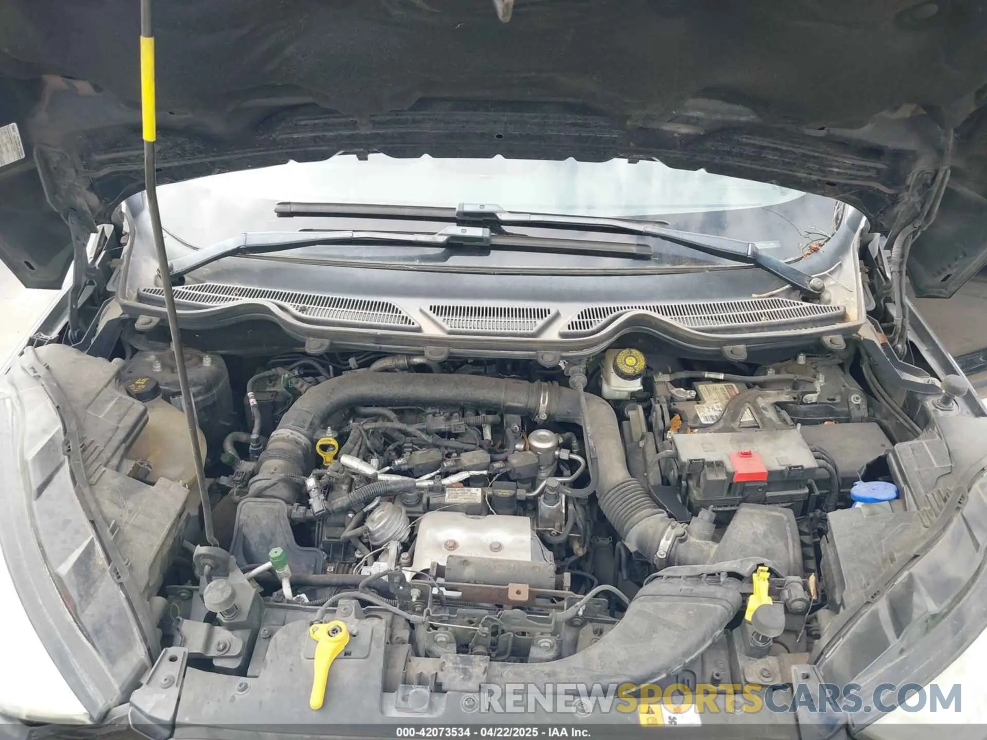 10 fotografías del automóvil dañado MAJ3S2KE5KC267816 FORD ECOSPORT 2019