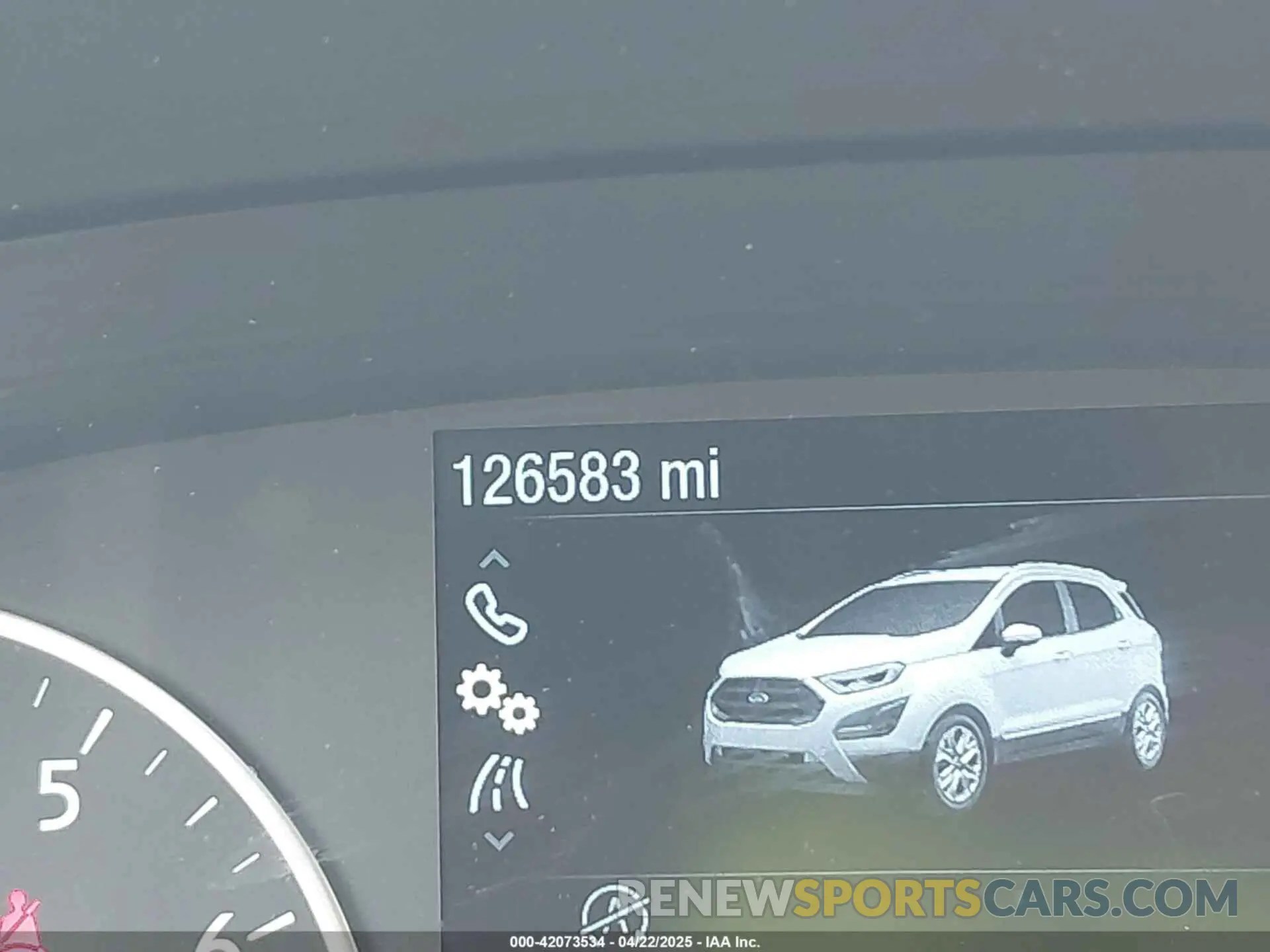 15 fotografías del automóvil dañado MAJ3S2KE5KC267816 FORD ECOSPORT 2019