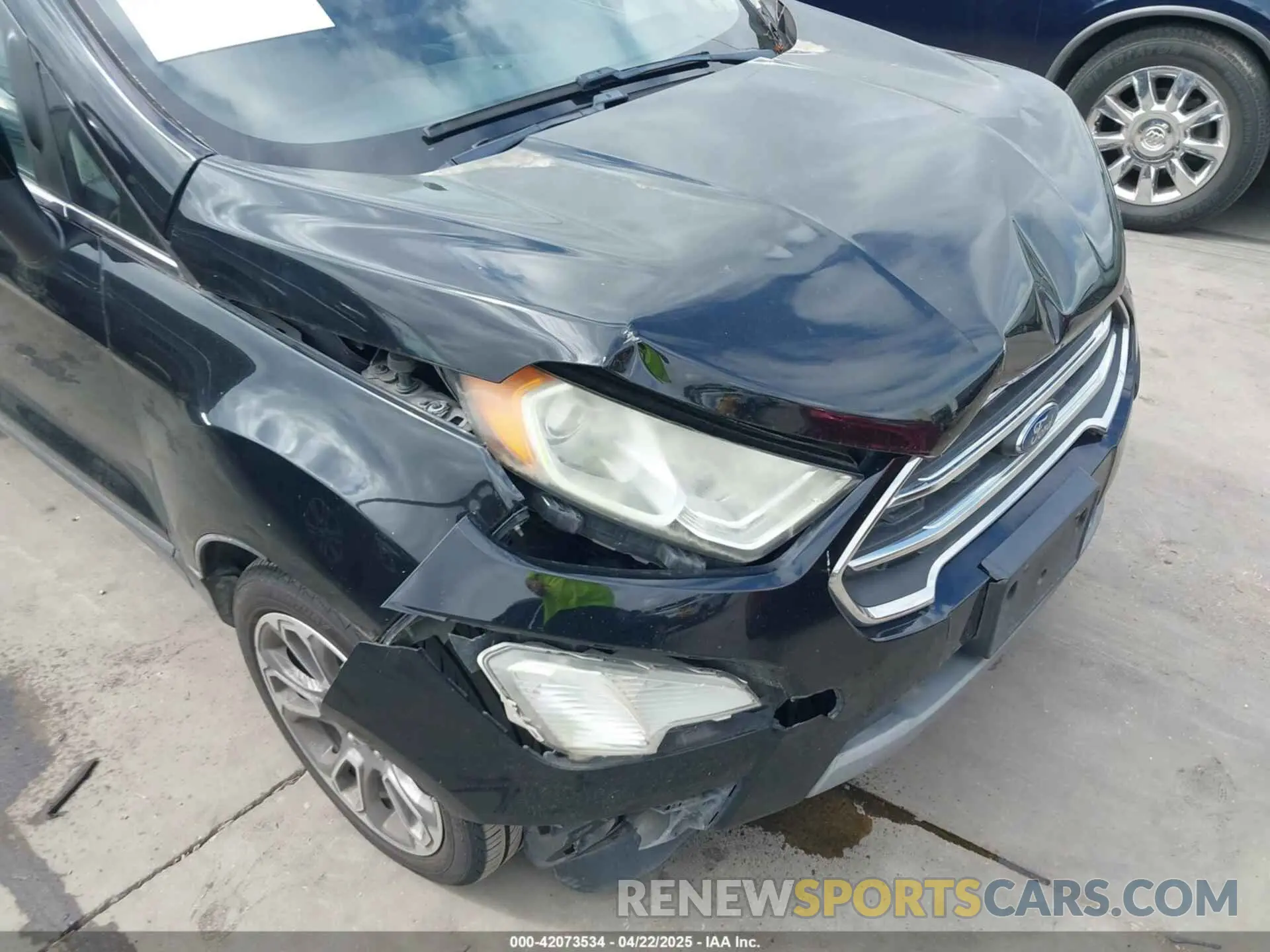 17 fotografías del automóvil dañado MAJ3S2KE5KC267816 FORD ECOSPORT 2019